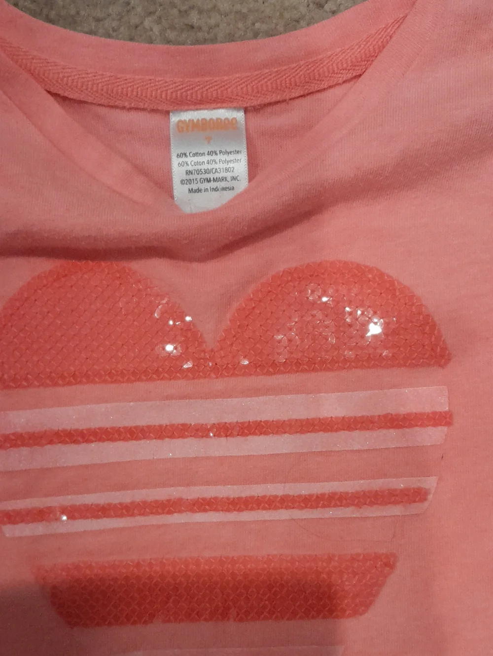 Lot Of 3 Girls' T Shirts - Gymboree And Star Ride Brands, Size 7